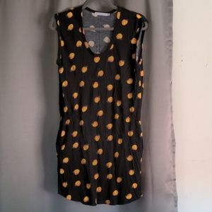 Super soft dress with peaches size Medium